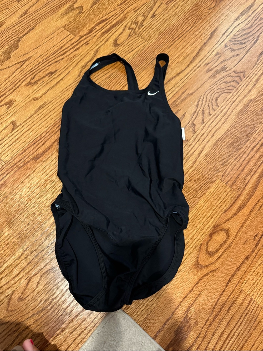 Nike Team One-Piece Swimsuit in Black
